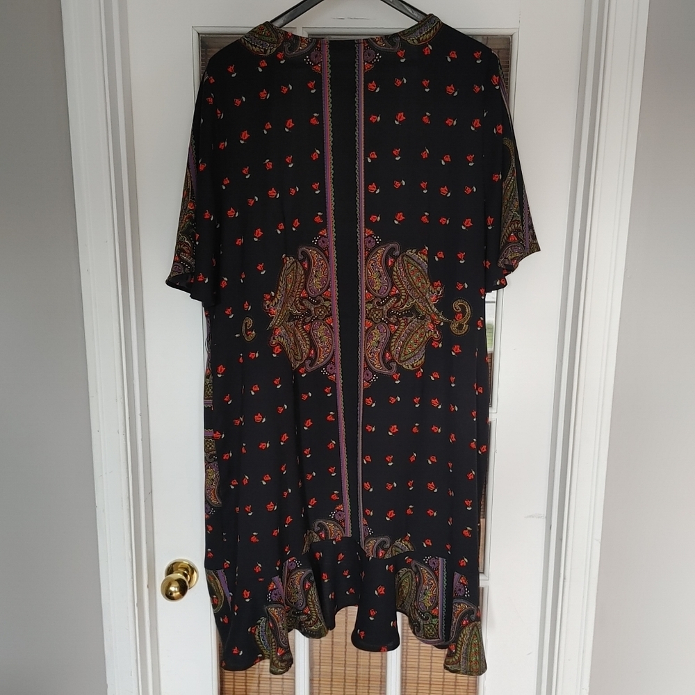 Dex true wrap ruffle dress size 3x - Picture 3 of 15